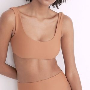 NWT Jade Bikini Top Rounded Edges Top Size Small